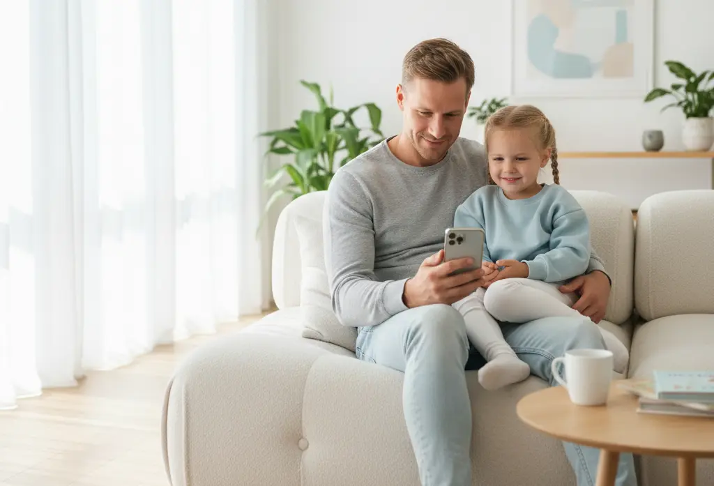 Family message situation image